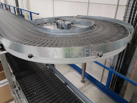 All-purpose spiral conveyor for medium to large products